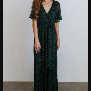 Emerald Sparkle Gown